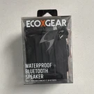 Ecoxgear Ecopebble Waterproof Bluetooth Speaker, IPX7, Floats, 7HR, Black/orange. Fixed Price $19.99.