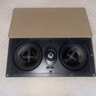 Monoprice 13616 Alpha 2-WAY In-wall Carbon Fiber Center Channel Speaker 100 Watt. Fixed Price $54.95.