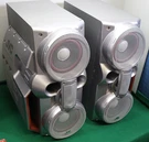Jvc SP-HXZ3 Pair Silver Speakers With Subwoofers For Stereo Z3. 460W. Fixed Price $159.90.