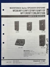 Original Yamaha Waveforce Series Speakers Service Manual. Fixed Price $14.95.