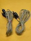 Vizio Satellite Cable Wire 12FT Pair SB3651-E6 E6C F6R SB3651N-H46 SB4051 Two. Fixed Price $10.00.
