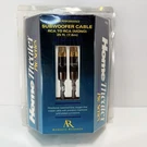 Acoustic Research Pro Series Subwoofer Cable Mono 25FT Gold Plated Nos. Fixed Price $29.77.
