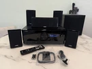 Home Sound System Yamaha RXV4A, NS-SW050, NS-B40, NS-C40, Remote Control. Fixed Price $650.00.
