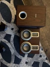 Philips Loud Speakers Pair MCD718 2-WAY Rosewood Bookshelf Subwoofer. Fixed Price $125.00.
