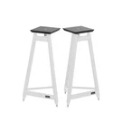 Solidsteel SS-6 Speaker Stands 24 Inch, White, Pair. Fixed Price $699.00.