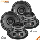 4X Prv Audio 8FR250 Full Range 8" Pro Car Loudspeakers Ohms Watts. Fixed Price $199.64.