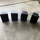 Yamaha NS-A327 Speaker System 4 Shelf Units Black In Perfect Condition. Fixed Price $60.00.
