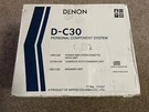Denon Personal Component System UPR-C30 UTCM-C30 USC-C30 Speakers, Cd, Cassette. Fixed Price $304.98.