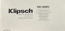Klipsch PRO-180-RPC 8" 200-WATT Passive 2-WAY In-ceiling Speaker (each) 1063967. Fixed Price $589.95.