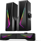 Computer Speakers For Desktop, Bluetooth & Usb Input, Powered Gaming Stereo. Fixed Price $88.99.