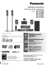 Panasonic SC-PT760 SC-PT954 SC-PT956 SC-PT960 Home Theater System Manual. Fixed Price $22.24.