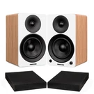 Fluance Powered 5" Stereo Bookshelf Speakers W/ High Density Foam Isolation Pads. Fixed Price $324.99.