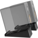 Wali Desktop Studio Monitor Speaker Stands 5" Wedge 15 Incline Black Pair. Fixed Price $49.02.