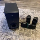 Rca Front & Center Rear Surround Sound Speakers + Sub RT2770 Lot Of 6. Fixed Price $50.00.