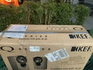 Kef IQ1 3499, Bi-wired, Black Grain Speakers Original Box. Fixed Price $180.00.
