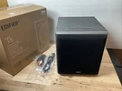 Edifier T5 Powered Subwoofer With 8 Inch Driver And Low Pass Filter, 70W Rms. Fixed Price $144.99.