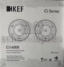 Kef CI160ER In-ceiling Speakers (pair). Fixed Price $249.00.