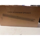 Yizlet 2.0 Ch Soundbar Speaker For Tv Gaming Remote, Optical, Aux, Usb Included. Fixed Price $28.00.