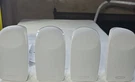 Polk Audio TL1 White Wired Satellite Speakers Set Of 4 Wall Mountable. Fixed Price $147.00.