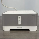 Sonos Amp Smart Wireless Streaming Speaker Silver/white CTAZPUS1. Fixed Price $69.99.