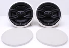 Set Of 2 White Yamaha NS-IW480C 3-WAY In-ceiling Speakers. Fixed Price $68.99.
