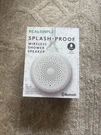 Real Simple Splash Proof Wireless Shower Speaker Bluetooth Water Resistant. Fixed Price $10.99.
