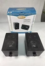 Klh Speakers Model 979B Wall Mountable Indoor/outdoor Black Bookshelf. Fixed Price $26.99.