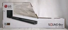 Lg 2.1 Ch 160W Sound Bar With Bluetooth Connectivity (SJ2) W/remote Brand New. Fixed Price $160.00.