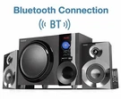 Boytone BT-225FB Powerful Wireless Bluetooth Home Speaker System 60 W, Fm Radio. Fixed Price $89.89.
