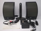 Rca WSP150 Wireless Black Speakers With 900 Mhz Transmitter - Parts/repair Only. Fixed Price $39.99.