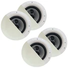 Acoustic Audio CSIC84 Frameless Ceiling Speakers With 8" Woofers 2 Pair Pack. Fixed Price $155.88.