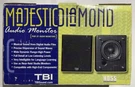 Tbi Majestic Diamond HD55 Audio Speaker Set Pro Consumer MD-1. Fixed Price $49.98.