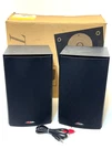 Polk Audio T15 Bookshelf Speakers Pair, Black, Tested Working. Fixed Price $69.99.
