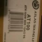 Atlas Sound Lp AT100D Atn 3DB 1GNG Decora Iv/wh. Fixed Price $39.95.