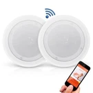 Dual 8 Bluetooth Ceiling / Wall Speakers, 2-WAY Flush Mount Home Pair. Fixed Price $104.99.