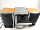 Aiwa Bookshelf Stereo System Set With Speakers Great Sound SX-M33 Tape No Work. Fixed Price $262.47.