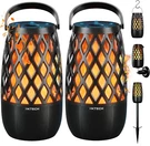 Waterproof Outdoor Bluetooth Speakers With Lights - 2 Pack For Dads & Moms. Fixed Price $108.99.