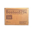 Nos Boston Acoustics 575X Thx Surround Sound Speaker Pair Nib. Fixed Price $170.00.