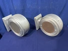 2X Dukane 9935A 8" Speaker Metal/aluminum Case Wall Ceiling Mountable. Fixed Price $249.99.