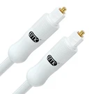 Emk White Optical Audio Cable 4FT/1.2M - Digital Spdif Toslink Fiber .... Fixed Price $17.69.