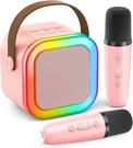 Karaoke Machine For Kids Adults, Portable Bluetooth Mini Microphone Sing Speaker. Fixed Price $14.98.