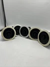 Lot Of 5 Tannoy Cvs 4 Ceiling Speakers Commercial Grade White Tested Working. Fixed Price $195.00.