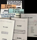 Yamaha CR-620, CR-1020, CR-2040/3020 Stereo Receiver Service/owner's Manual. Fixed Price $66.30.
