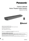 Panasonic SC-HTB8 Home Theater System Owners Instruction Manual. Fixed Price $22.24.