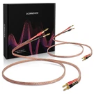 2 Pack 13AWG Speaker Cables With Banana Plug, (1.5M / 4.9FT) Hifi Wire. Fixed Price $24.24.
