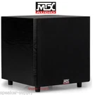 Mtx TSW10 10" Powered Home Theater Subwoofer 150 Watt Amp Line Down Firing. Fixed Price $319.79.