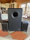 Cambridge Soundworks Ensemble Iii Subwoofer And Satellite Speakers. Fixed Price $60.00.