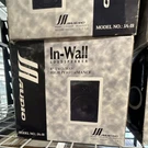 Audio JA-18 In-wall Speaker 8" Two-way Wired Black Rectangular. Fixed Price $150.00.