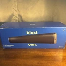 Onn. Blast 16" 2.0 Soundbar Black Bluetooth Channel Speaker. Fixed Price $40.00.