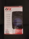 Qfx MPX-803 8" Bluetooth Recharg Party Speaker Tws 3600W. Led, Usb, Tf, Mic, Fm.. Fixed Price $115.00.
